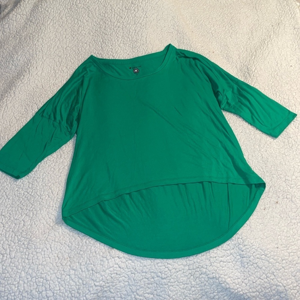 Nice Champion green shirt XL